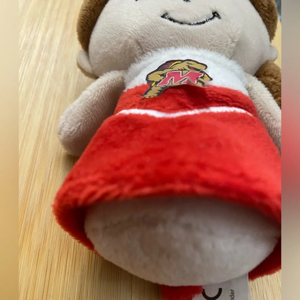 NCAA Maryland Terrapins Terps Plush Cheerleader Doll Stuffed Animal